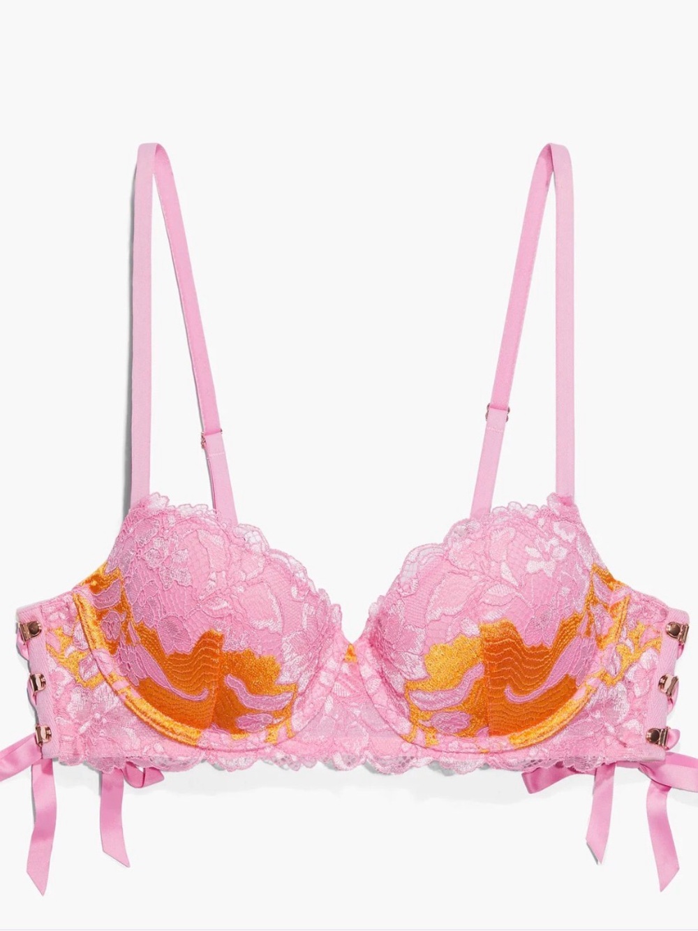 Savage x Fenty LACE'D UP PADDED LOW BALCONETTE BRA